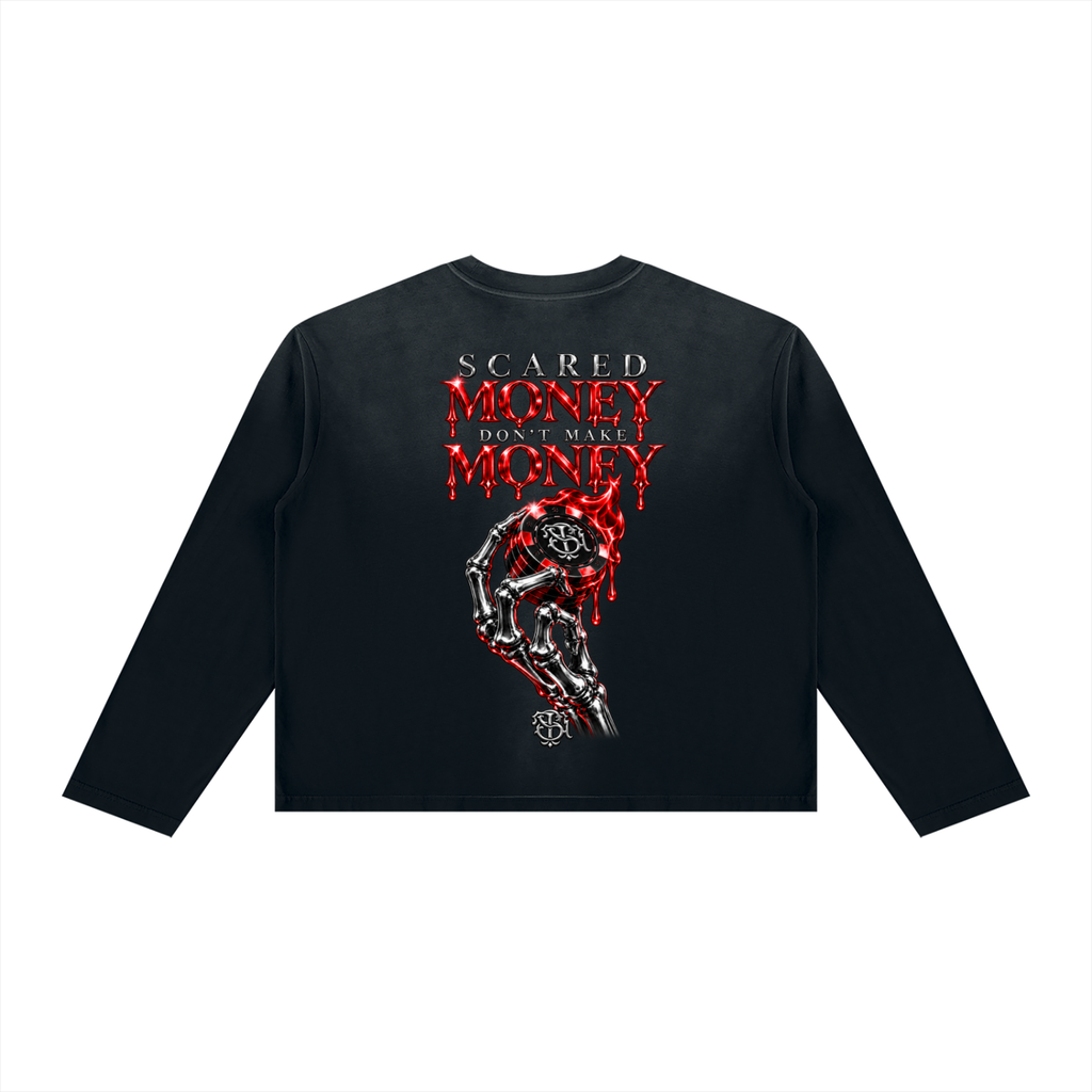 STUSH Sunset Fade Boxy Long Sleeve