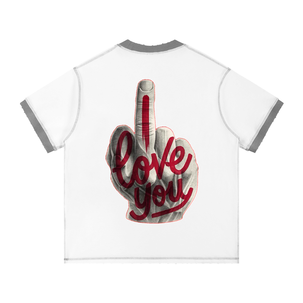 Contrast-Stitched Cotton T-Shirt
