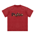 Vintage Washed Raglan Cotton T-Shirt