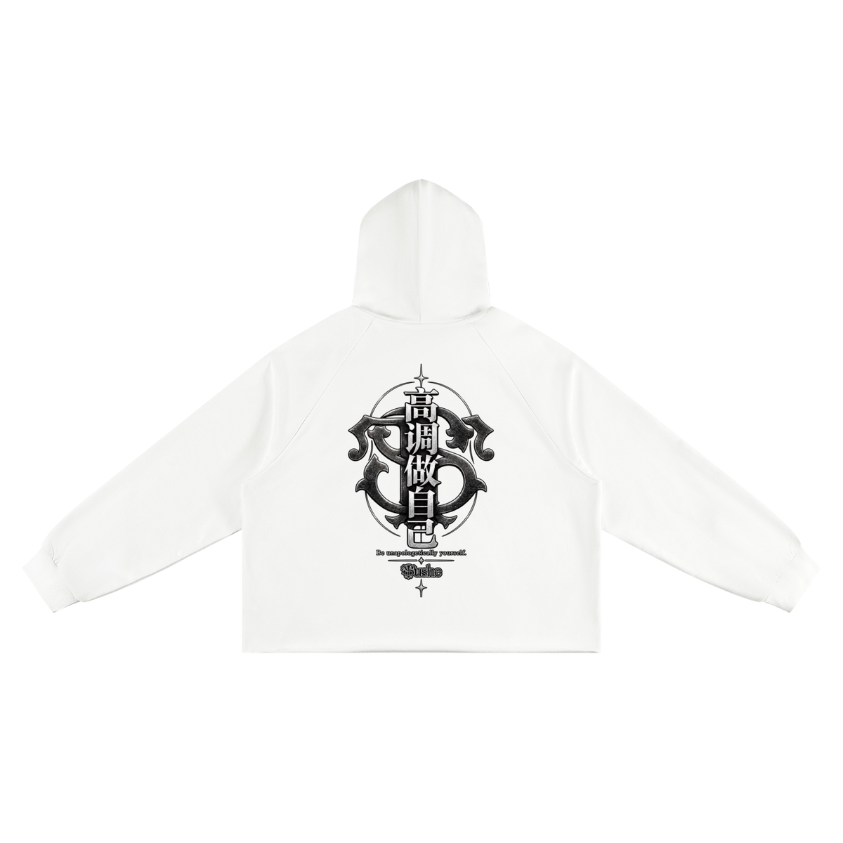 STUSH Raw Intentions Boxy Hoodie