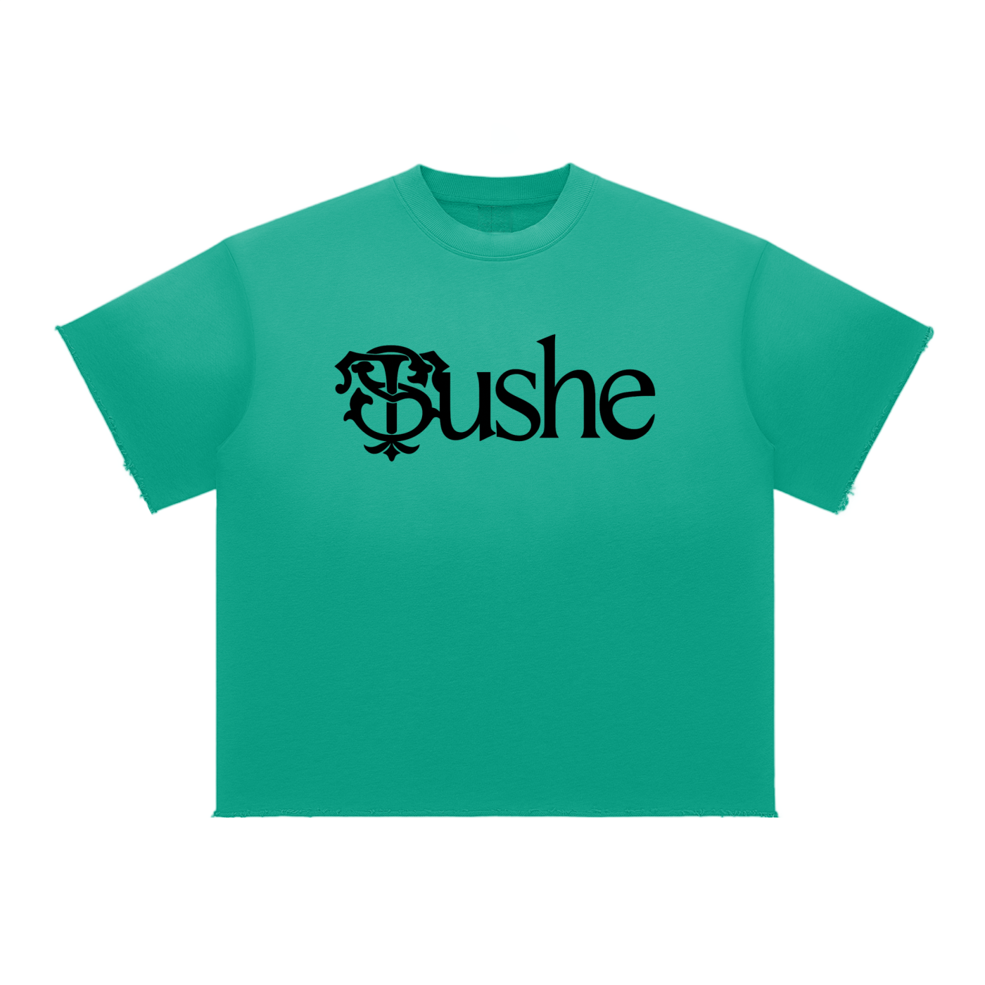 Sun Fade Raw Edge T-Shirt