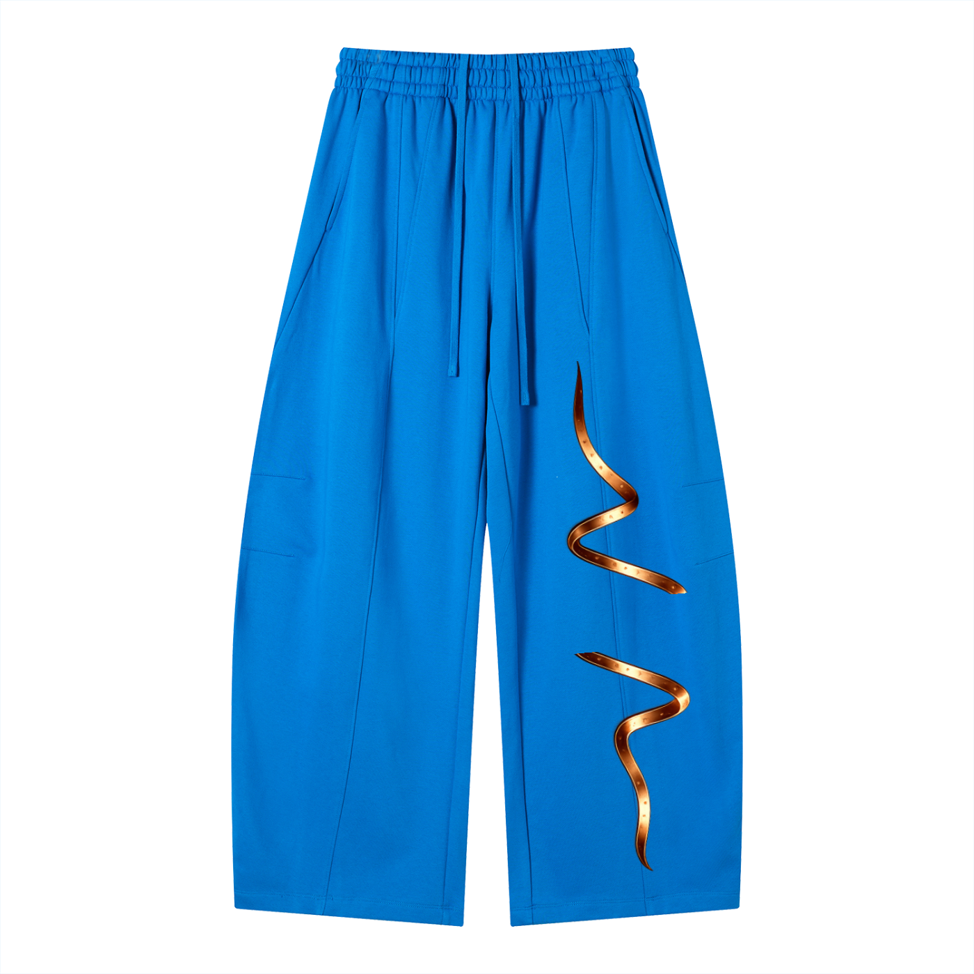 Heavyweight Wide Leg Panel Sweatpants
